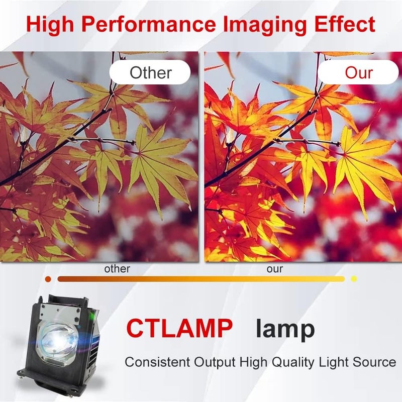 CTLAMP A+ Quality 915P061010 Replacement Projector Lamp Bulb with Housing Compatible with Mitsubishi WD-73833 WD-73734 WD-73733 WD-65833 WD-57833 WD-57733 WD-57734 WD-65733 WD-65734 WD-C657 WD-Y577 - Image 4